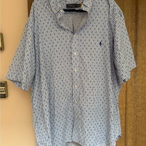 Polo Ralph Lauren Performance Button Down - Floral Pattern 2XB sizing